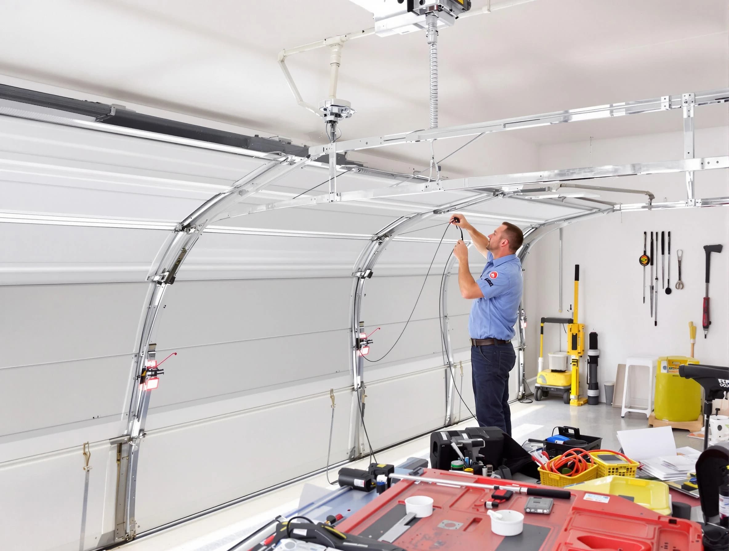 Garage door cable repair service by Maricopa Garage Door Repair in Maricopa