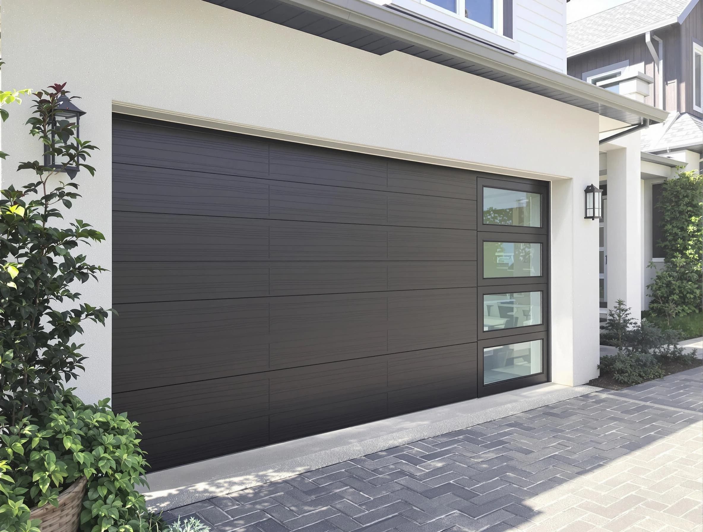 Custom garage door installation by Maricopa Garage Door Repair in Maricopa