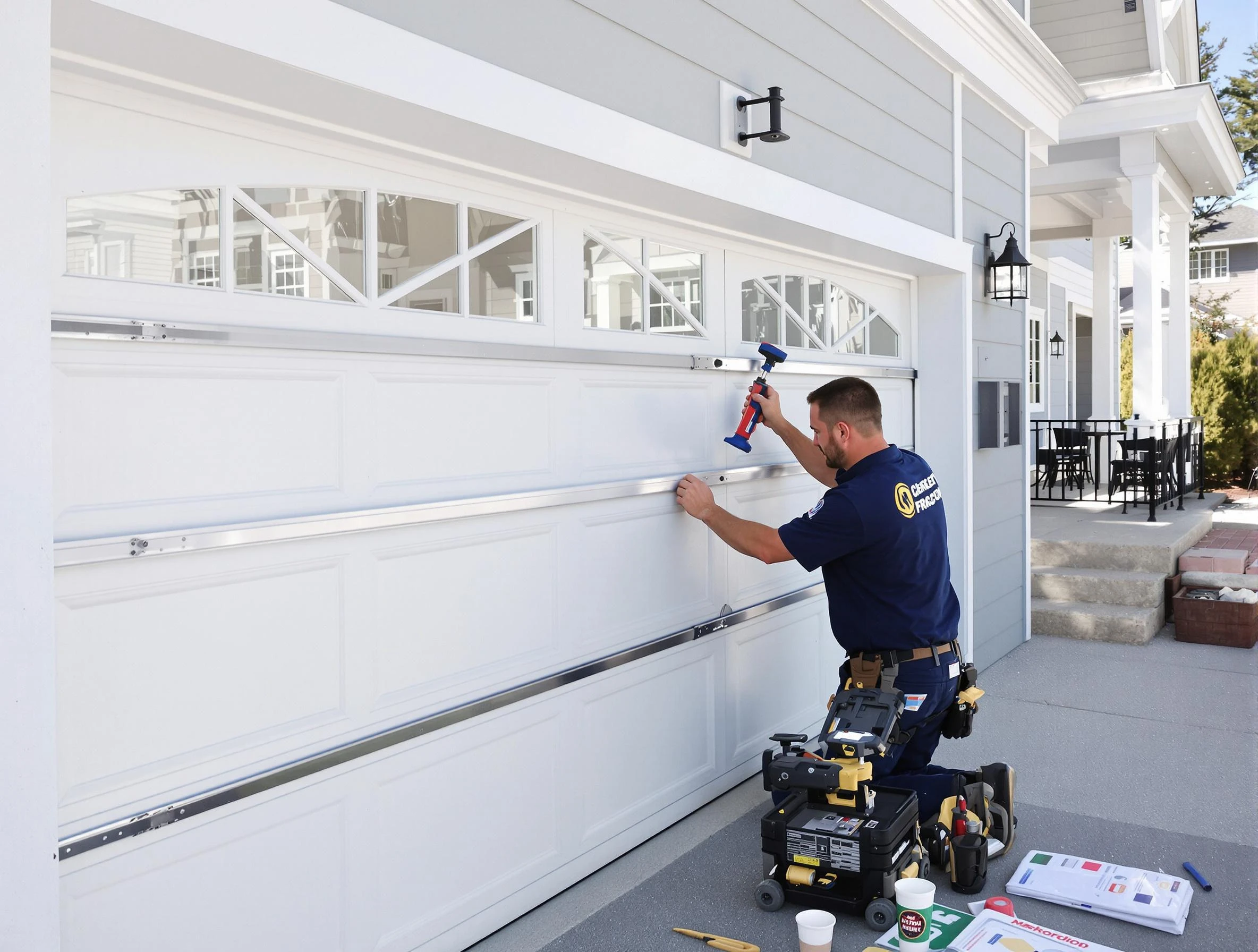 Professional garage door installation by Maricopa Garage Door Repair in Maricopa