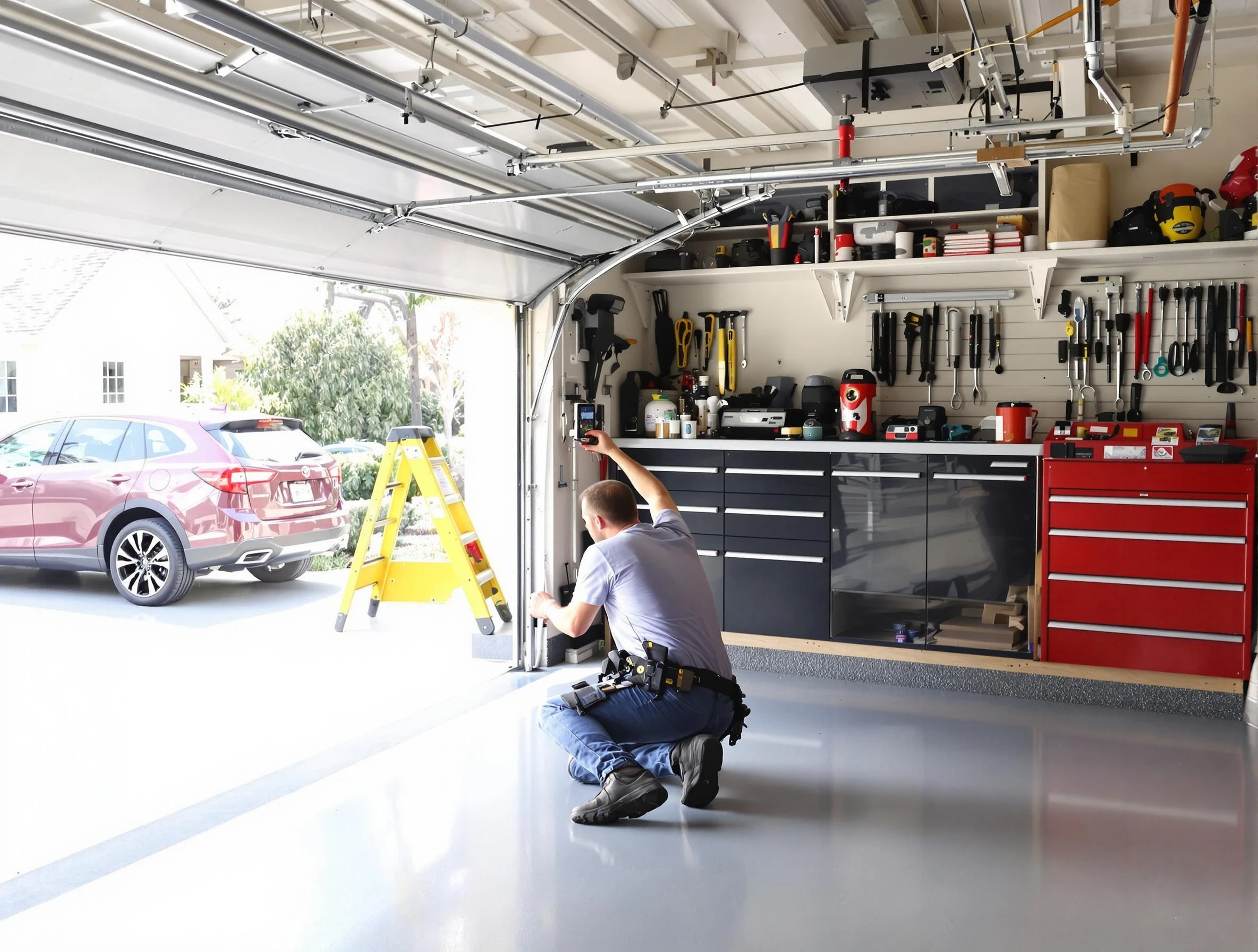 Local garage door repair service by Maricopa Garage Door Repair in Maricopa