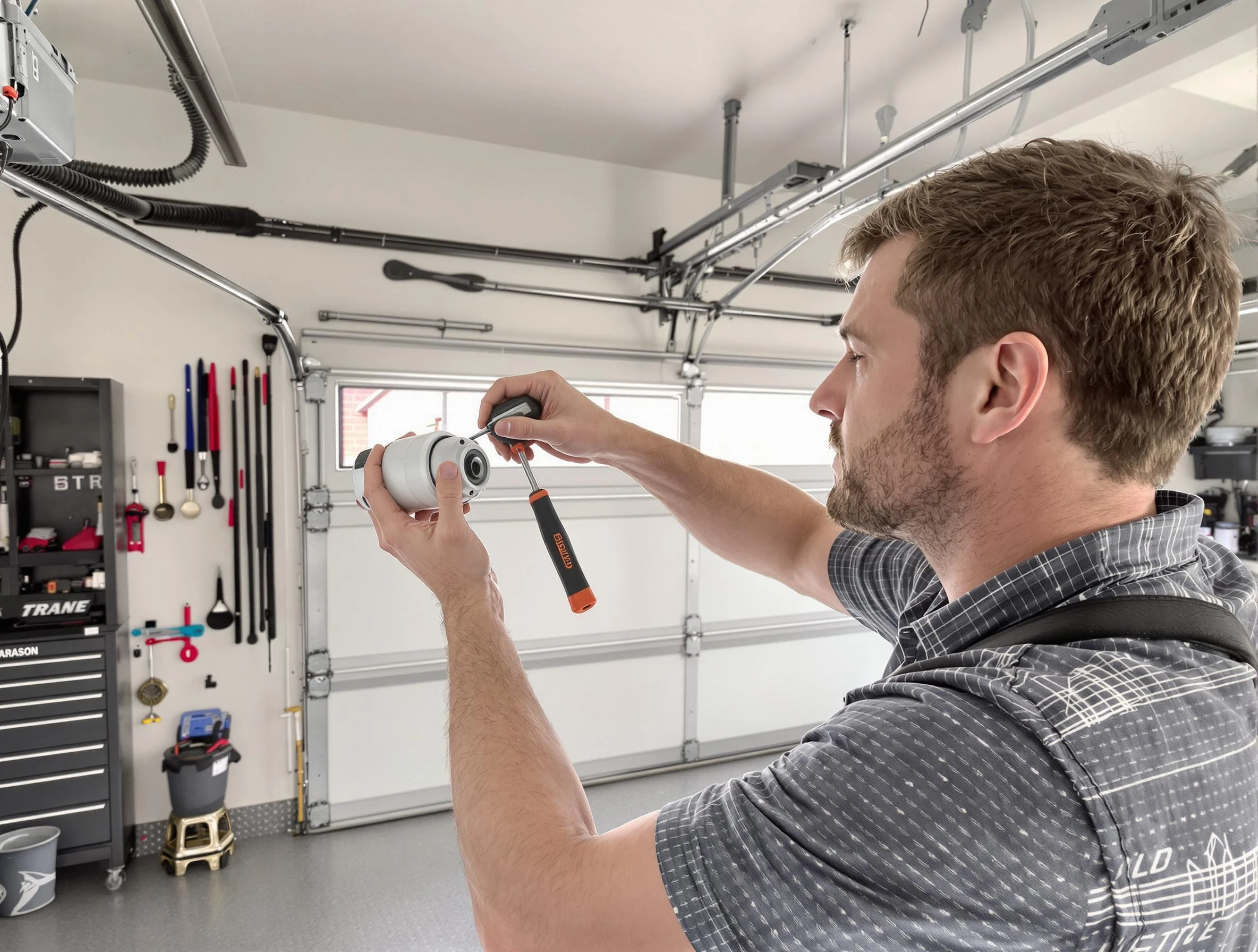 Garage door opener repair service by Maricopa Garage Door Repair in Maricopa